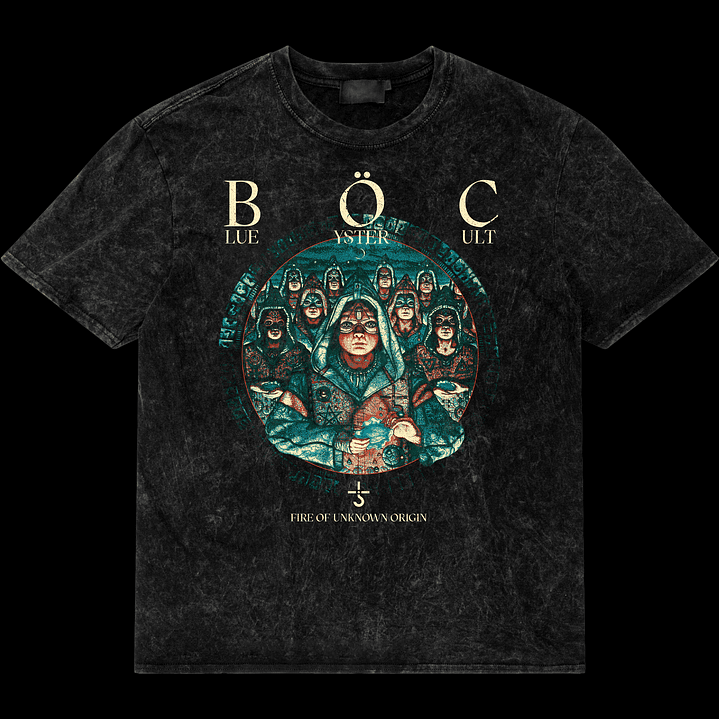 Blue Oyster Cult - Fire Of Unknown Origin - Manga Corta 1