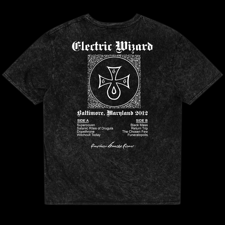 Electric Wizard - Live - Polera Manga Corta 4