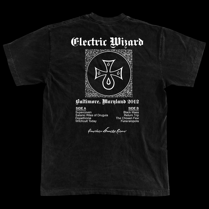 Electric Wizard - Live - Polera Manga Corta 2