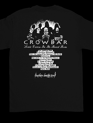 Crowbar - Sonic Excess in its Purest Form - Manga Corta