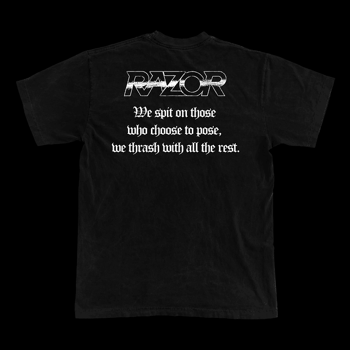 Razor - Evil Invaders - Manga Corta 2