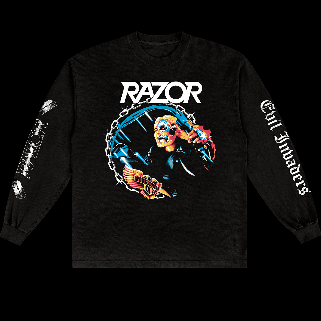 Razor - Evil Invaders - Polera Manga Larga 1