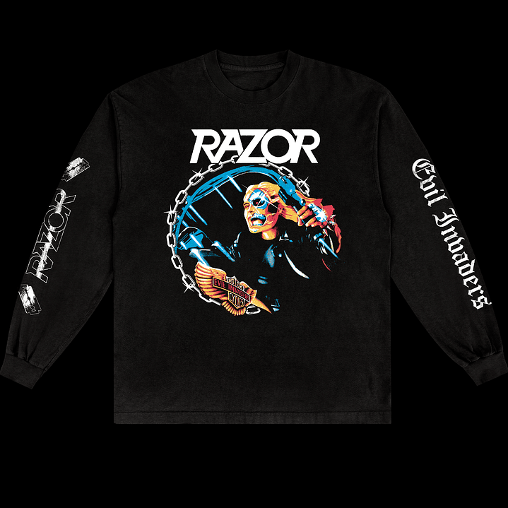 Razor - Evil Invaders - Polera Manga Larga 1