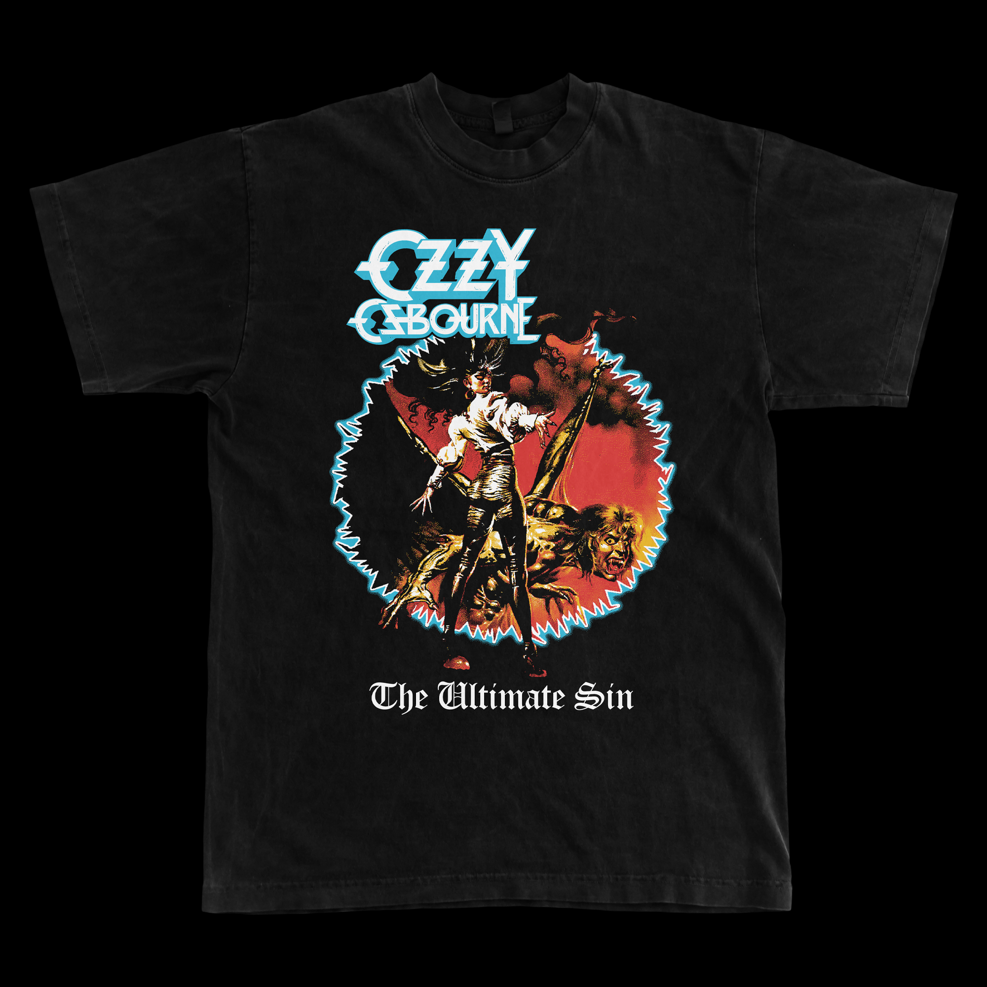 Ozzy Osbourne - The Ultimate Sin - Short Sleeve T-Shirt