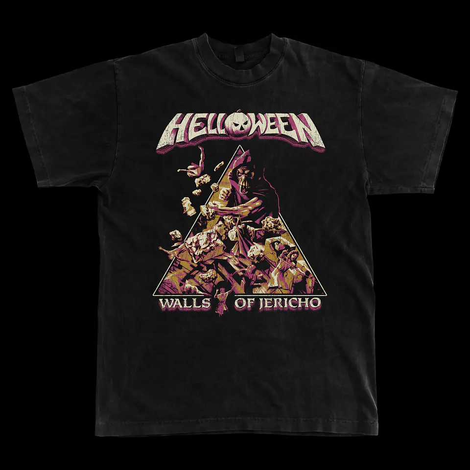 Helloween - Walls Of Jericho - Manga Corta 1