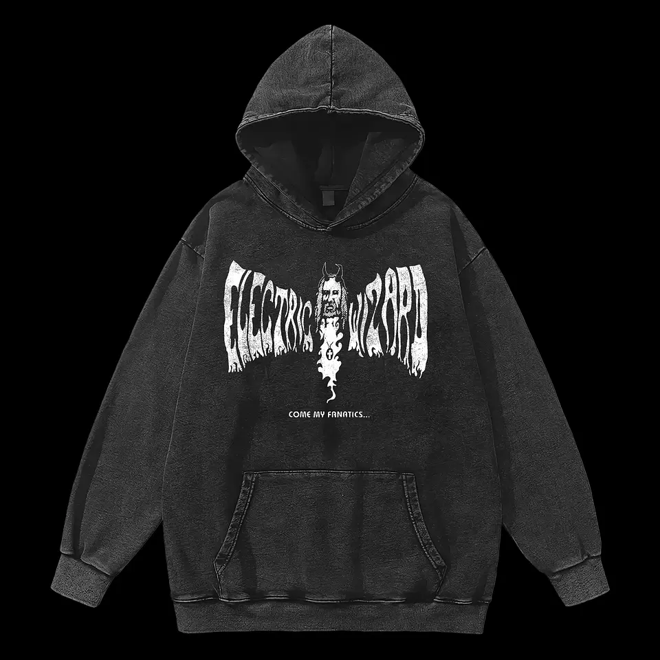 Electric Wizard - Come My Fanatics - Poleron Canguro 4