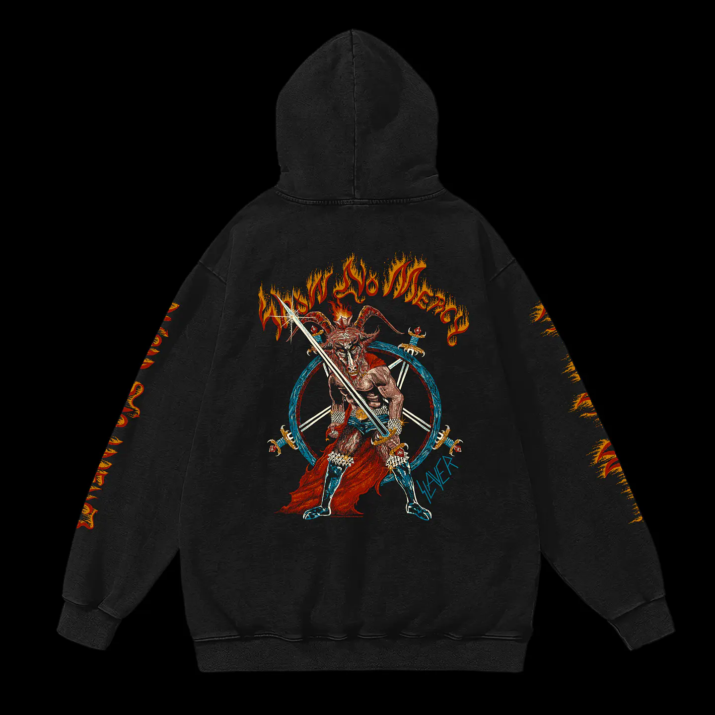 Slayer - Show No Mercy - Kangaroo Hoodie 2