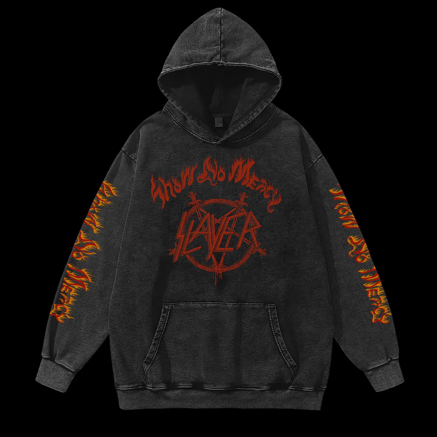 Slayer - Show No Mercy - Kangaroo Hoodie 3
