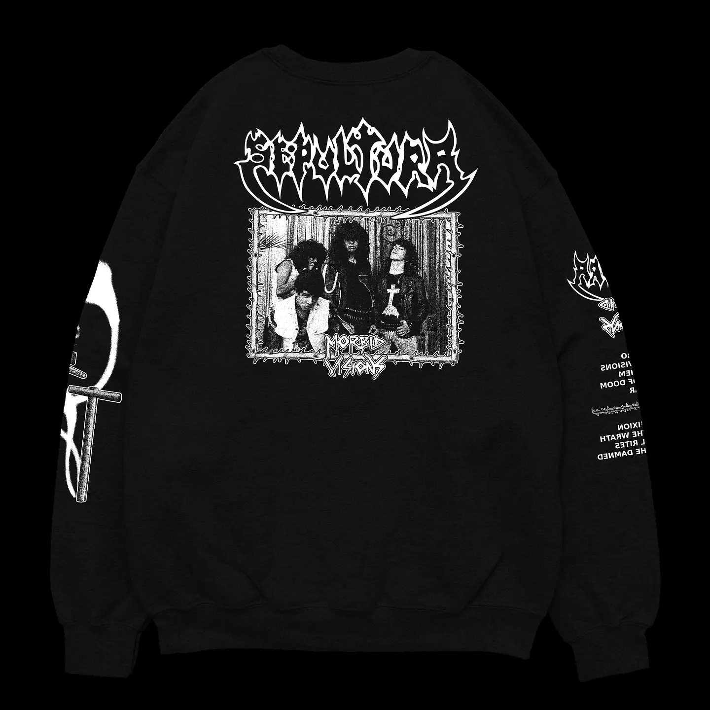 Sepultura - Morbid Visions - Poleron Polo 2