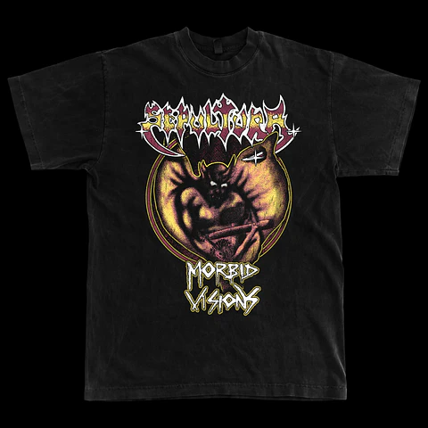 Sepultura - Morbid Visions - Polera Manga Corta