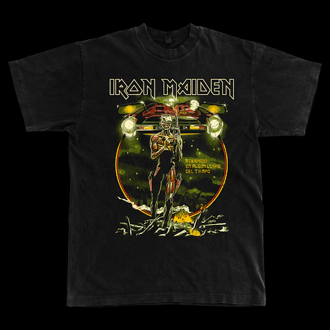 Iron Maiden - Atrapado en algún lugar del tiempo - Polera Manga Corta