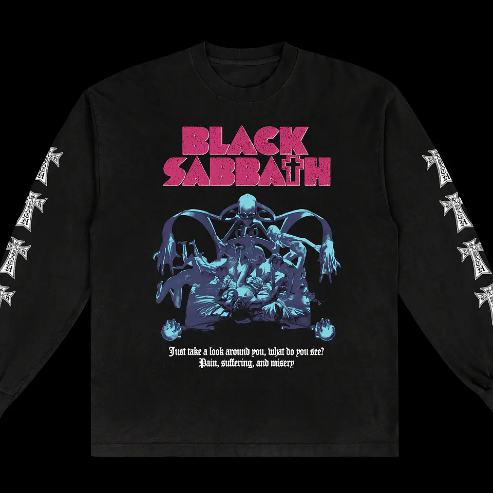Black Sabbath - Sabbath Bloody Sabbath - Polera Manga Larga 1