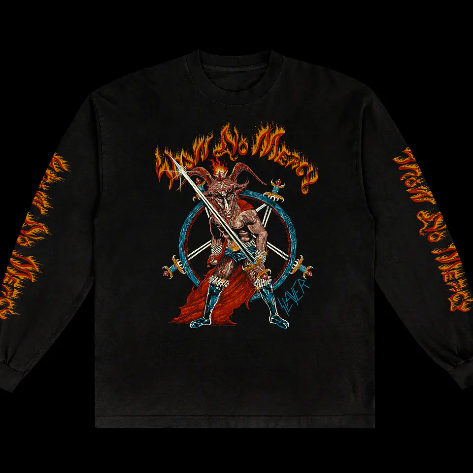 Slayer - Show No Mercy - Polera Manga Larga Restock 1