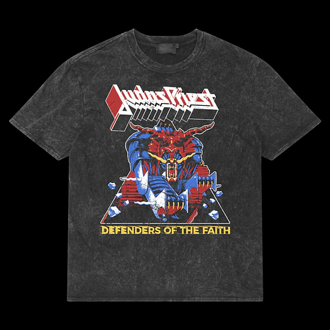 Judas Priest - Defenders Of The Faith - Polera Manga Corta