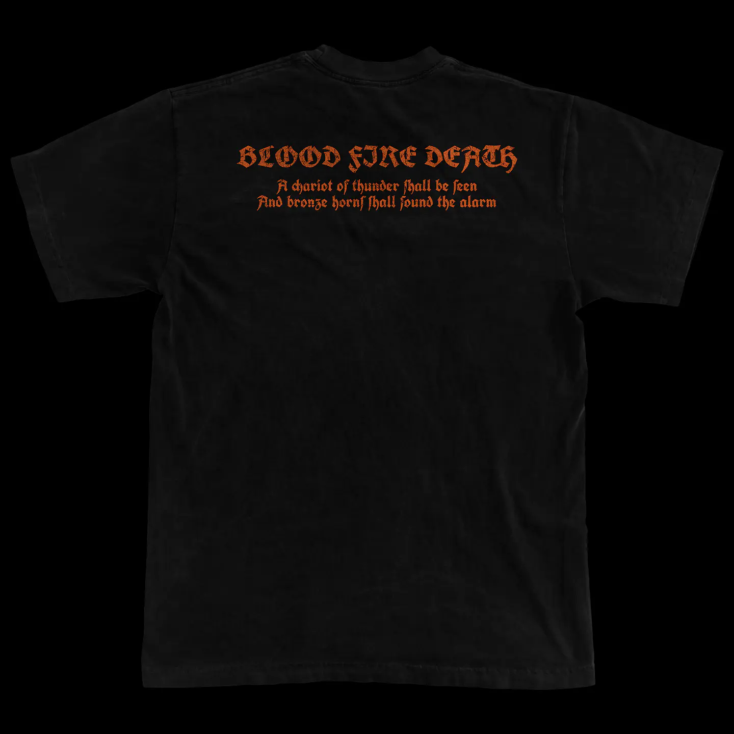 Bathory - Blood Fire Death - Polera  2