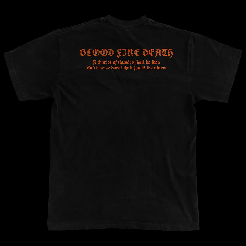 Bathory - Blood Fire Death - Polera  2