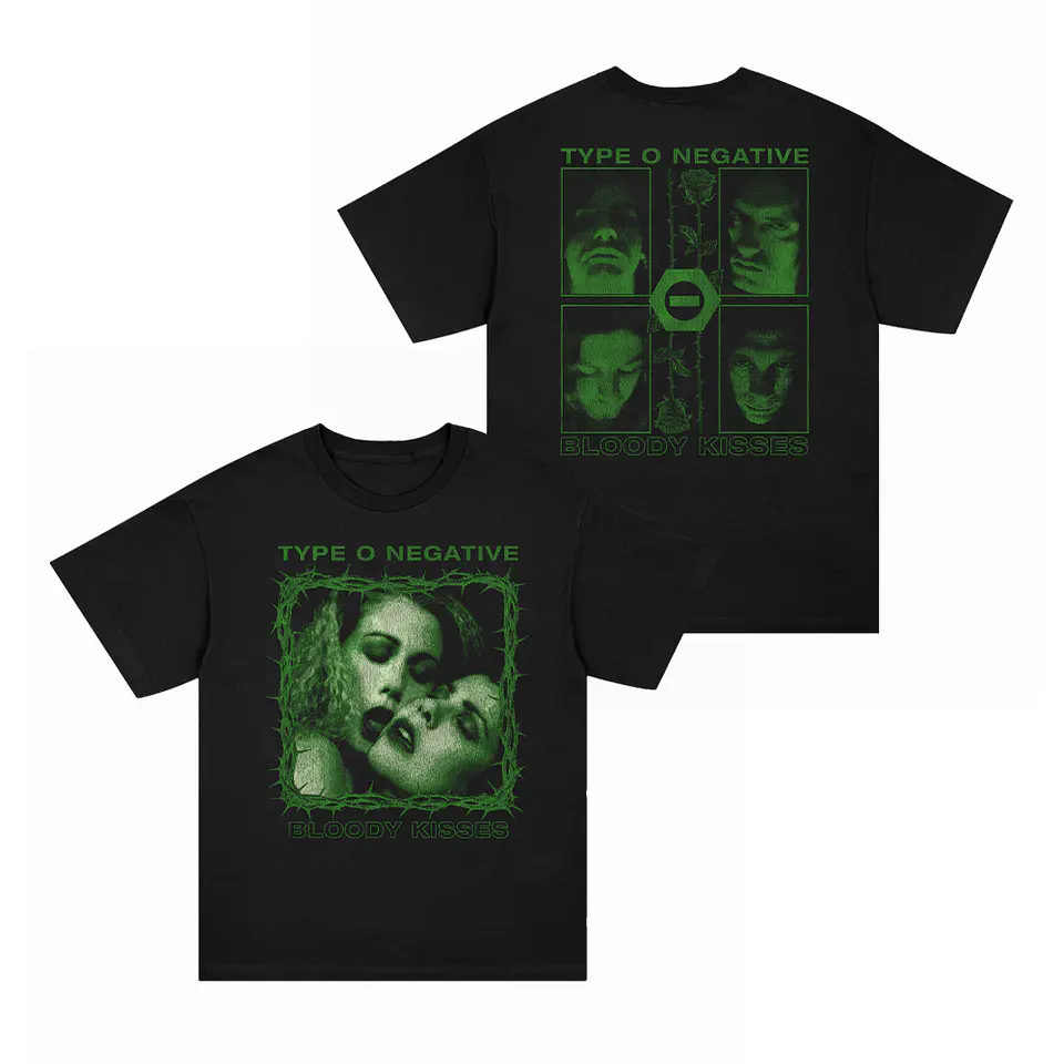 Type O Negative - Bloody Kisses - Polera Manga Corta 1