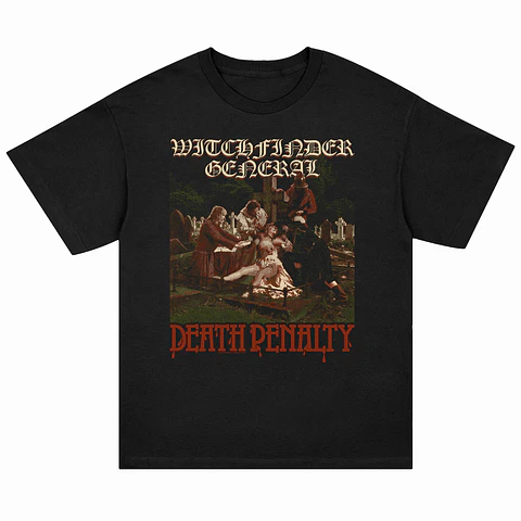 Witchfinder General - Death Penalty - Polera Manga Corta