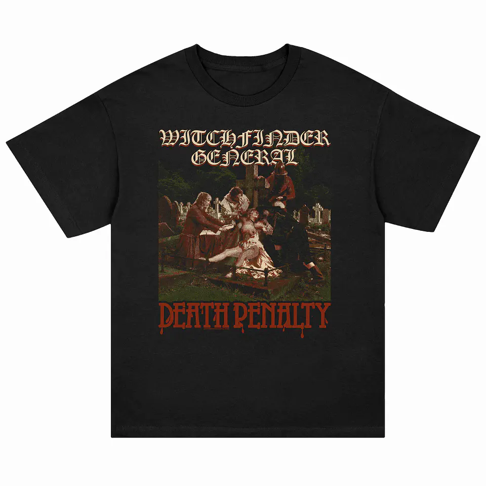 Witchfinder General - Death Penalty - Polera Manga Corta 1