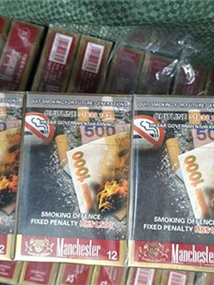 Manchester Round Corner Red 12mg