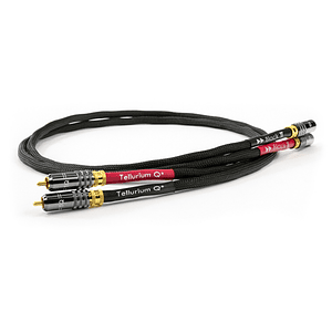 Tellurium Q Black II Interconector RCA de 1,0 metro