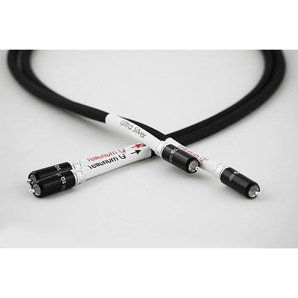 Tellurium Q Ultra Silver Interconector RCA de 1,0 metro - Image 1