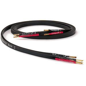 Tellurium Q Black II Cable de Parlantes de 2,5 metros (par)