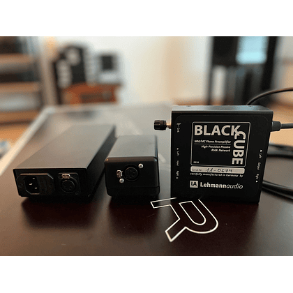 Phono Preamplifier Lehmann Black Cube con PWX PSU - Image 4