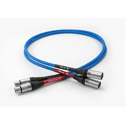 Tellurium Q Blue II Interconector XLR de 1,0 mt - Image 2