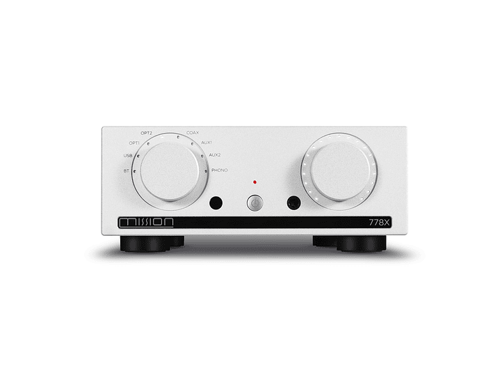 Mission 778x amplificador integrado con USB, BT, Phono 1