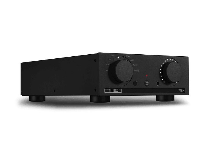 Mission 778x amplificador integrado con USB, BT, Phono 4