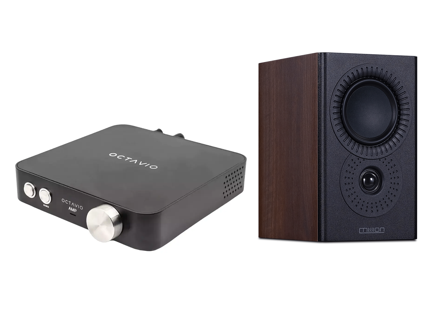 Kit Mission LX-1 MKII Walnut + Octavio Amp 1