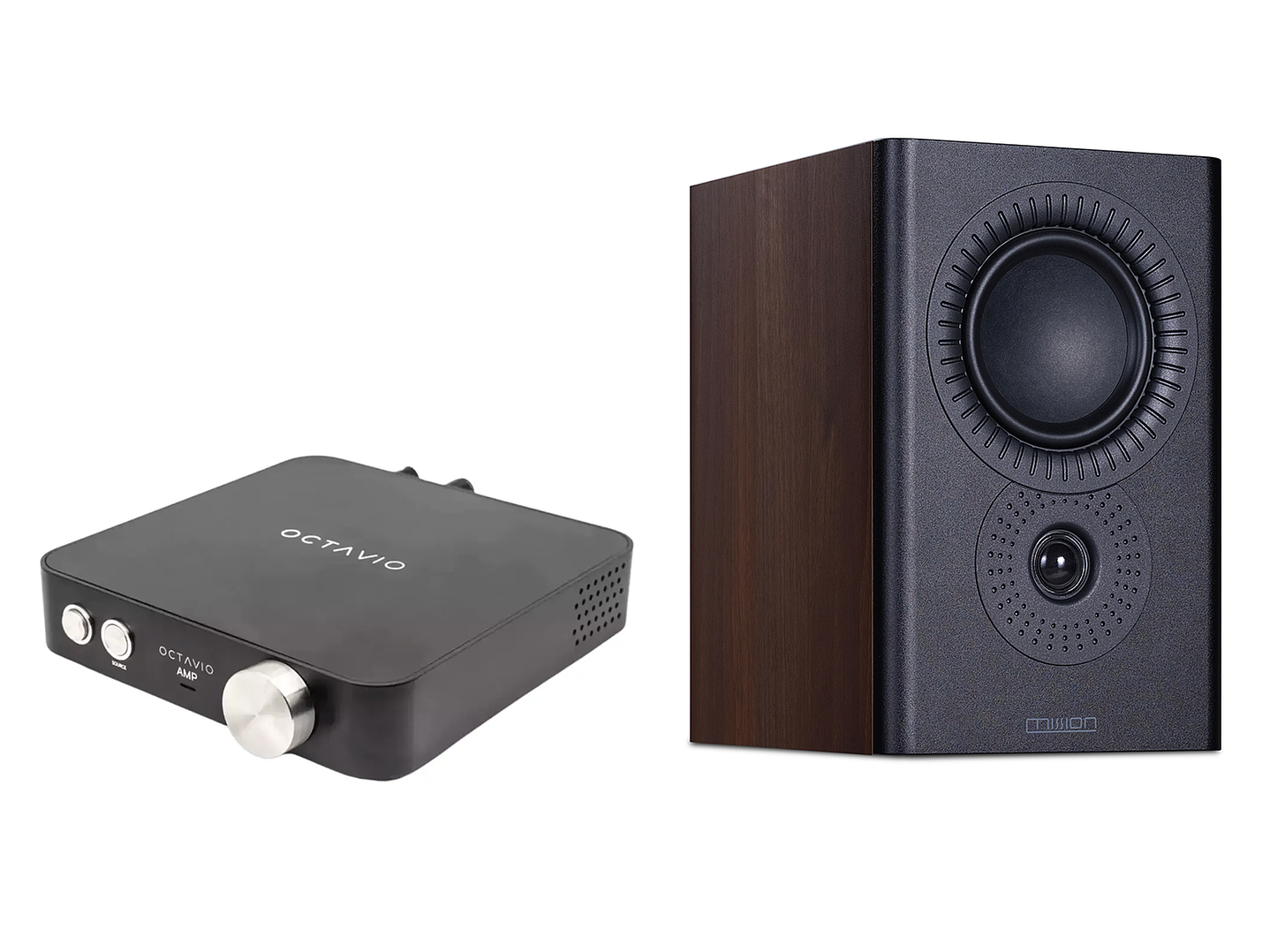 Kit Mission LX-2 MKII Walnut + Octavio Amp 1