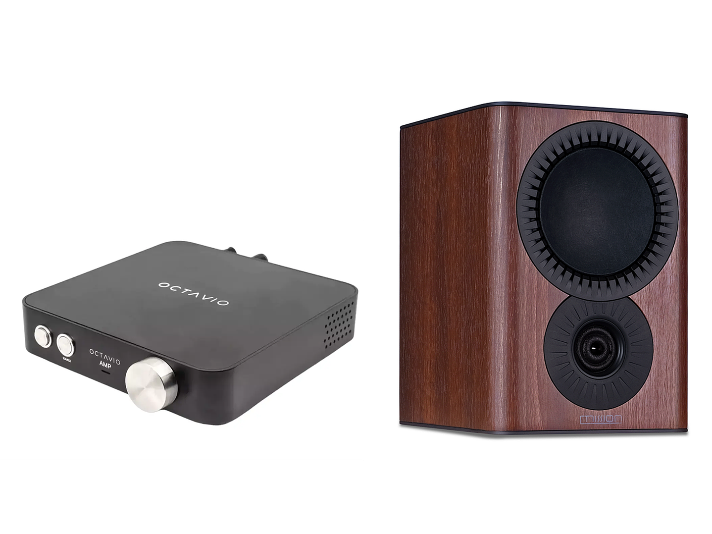 Kit Mission QX-2 MK II Walnut + Octavio Amp 1