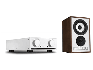 Kit Mission 750 + Mission 778X amplifier Silver