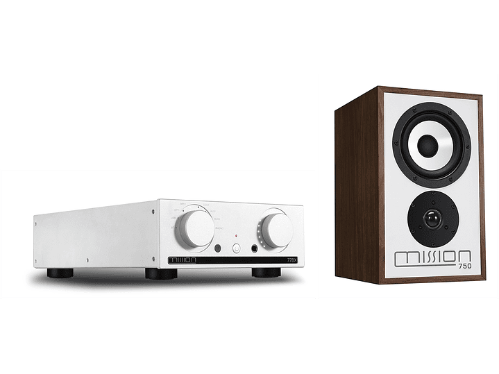 Kit Mission 750 + Mission 778X amplifier Silver 1