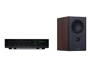 Kit Mission LX-1 MKII Walnut + Shanling CA80 (amplificador + CD Player)