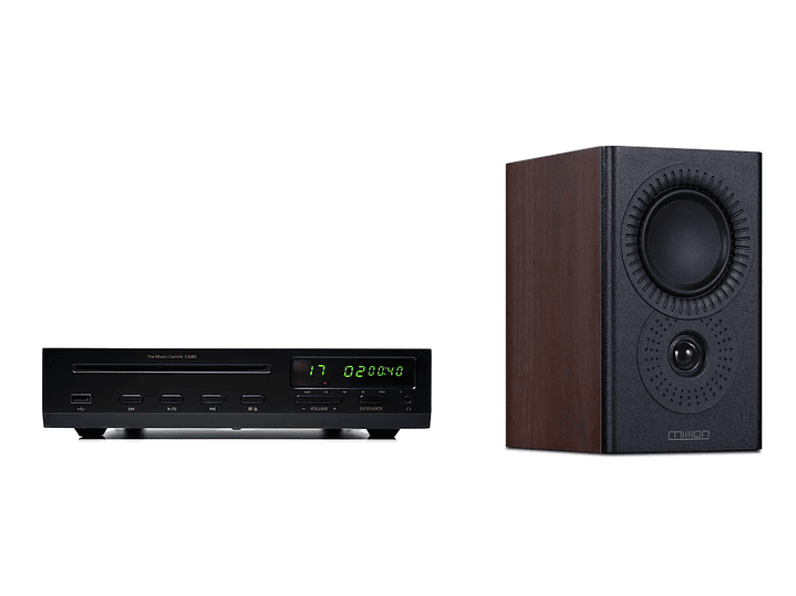 Kit Mission LX-1 MKII Walnut + Shanling CA80 (amplificador + CD Player) 1