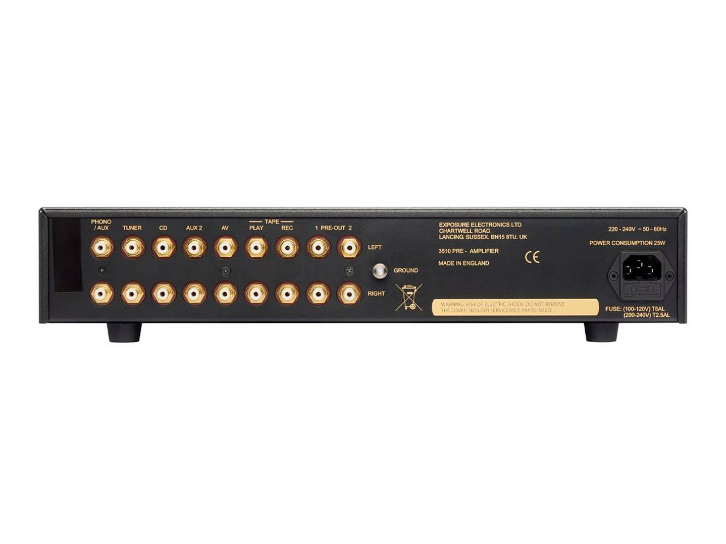 Exposure 3510 - Preamplificador de línea 3