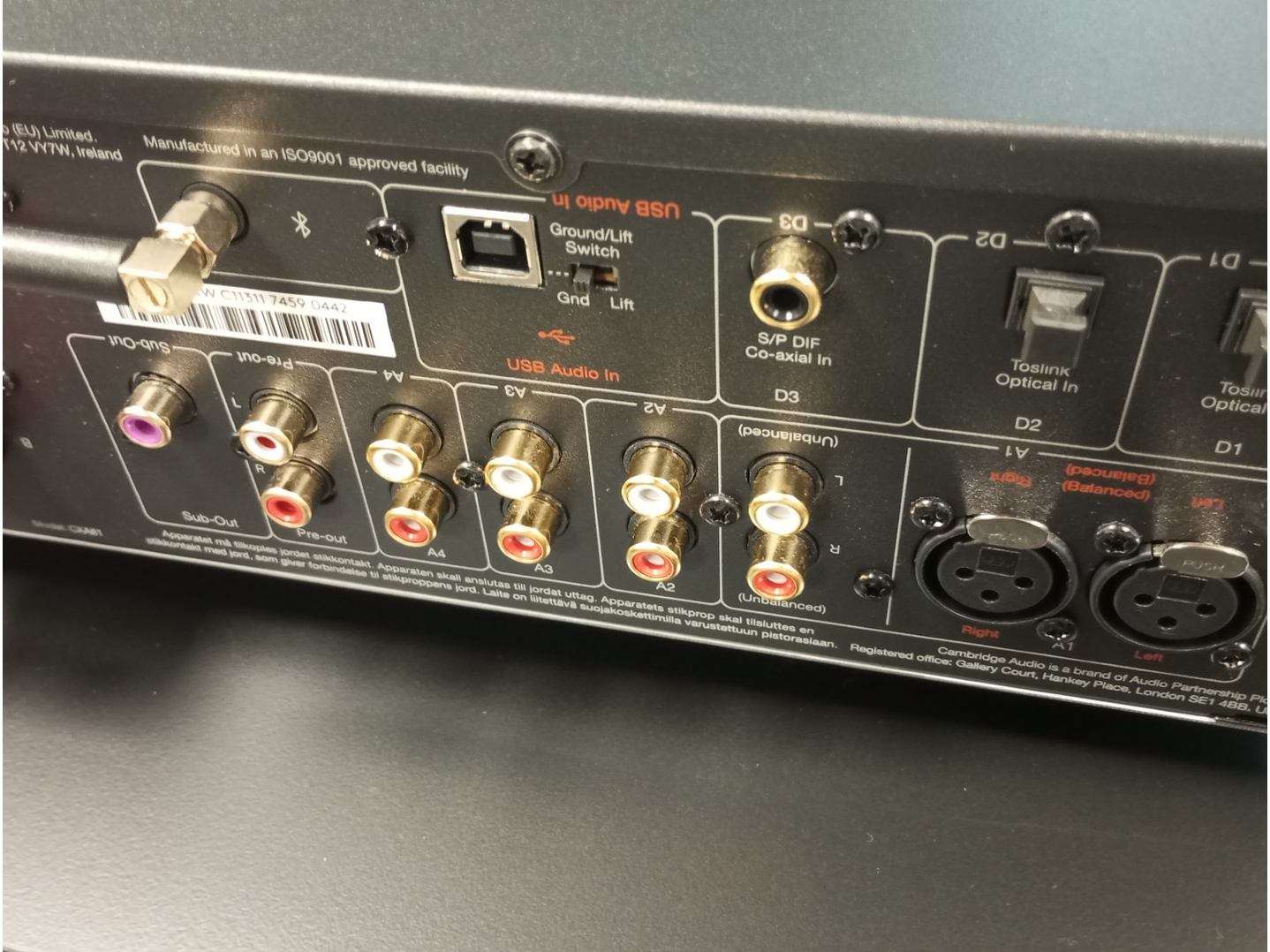 Cambridge Audio CXA81 MKII Amplificador **SEMI NUEVO** 4