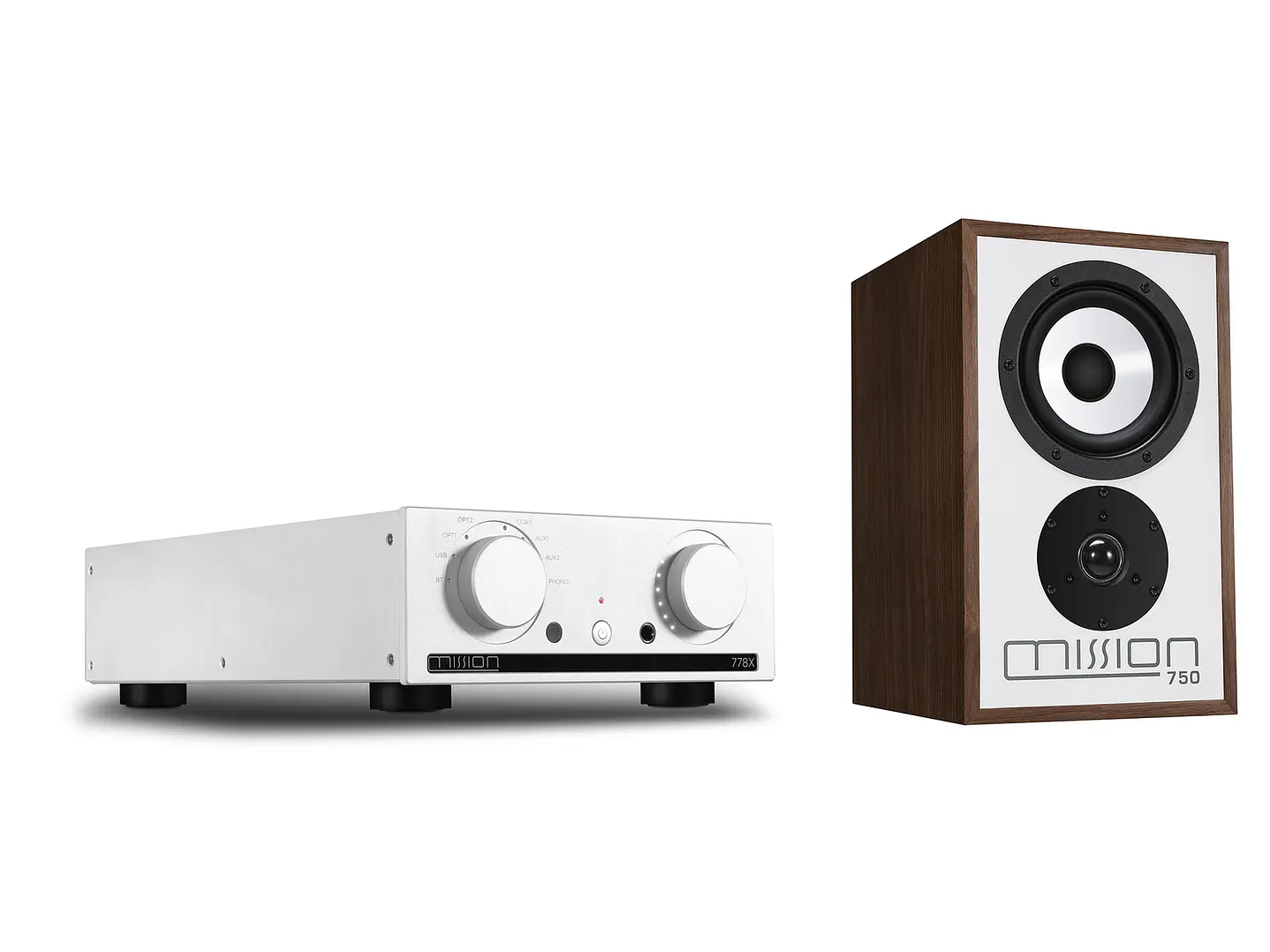 Kit Mission 750 + Mission 778X amplifier Silver 3