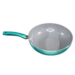 Wok 30cms Turquesa Aluminio/Titanio Doral Montecarlo 