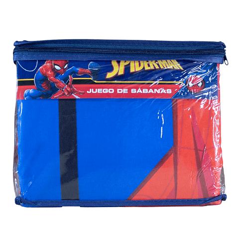 Sabanas Spiderman - Wonder 1 plaza y media - Marvel