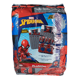 Plumón Spiderman 1 plaza y media Reversible - Wonder