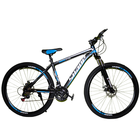 Bicicleta Aro 29 Shanp Negra/Blanco/Azul S015