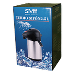 Termo Sifón 2,5 litros Acero SM