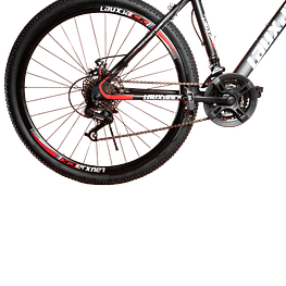 Bicicleta Aro 29 Lauxjack Negro/Blanco/Rojo S010