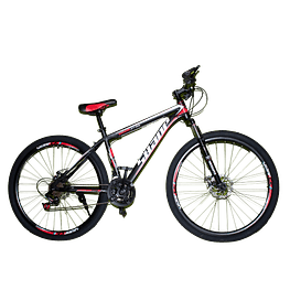 Bicicleta Aro 29 Shanp Negra/Blanco/Rojo S015