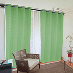 Combo Cortinas 8 piezas Camila Doral color Verde