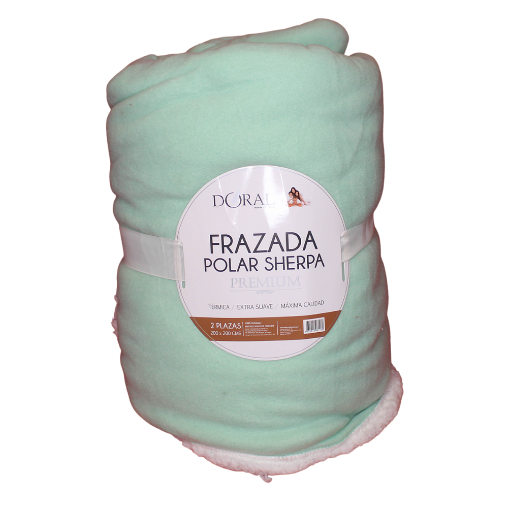 Frazada 2 plazas Polar Sherpa Premium